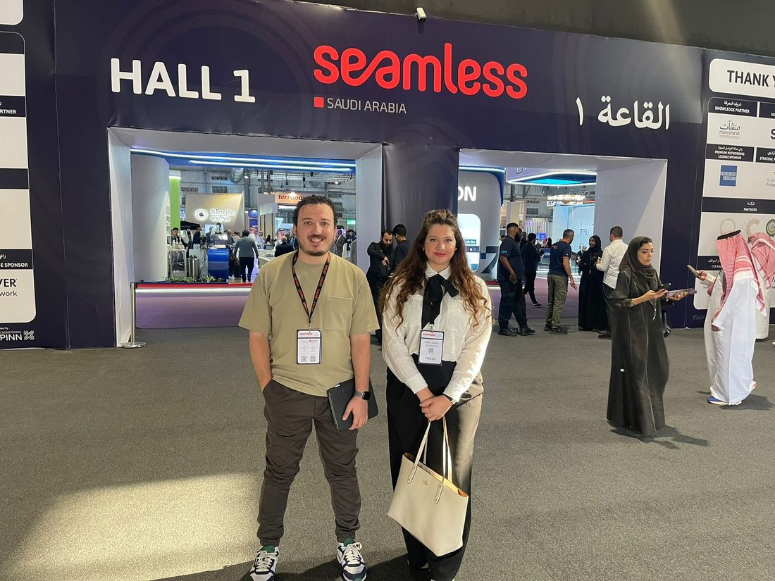 Ahmed Assem at Seamless Saudi Arabia in Riyadh